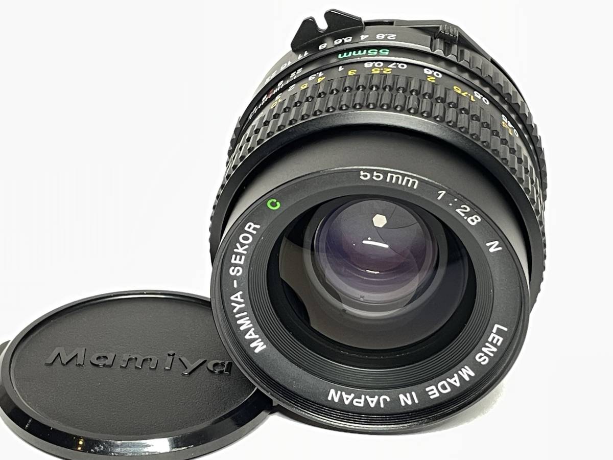 特売 C MAMIYA-SEKOR マミヤ 極上品 55mm 645 N F2.8 大判、中判カメラ