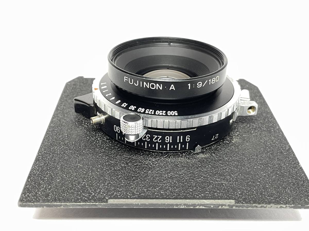 本格派ま! 希少品 FUJIFILM F9 180mm FUJINON-A 大判、中判カメラ用