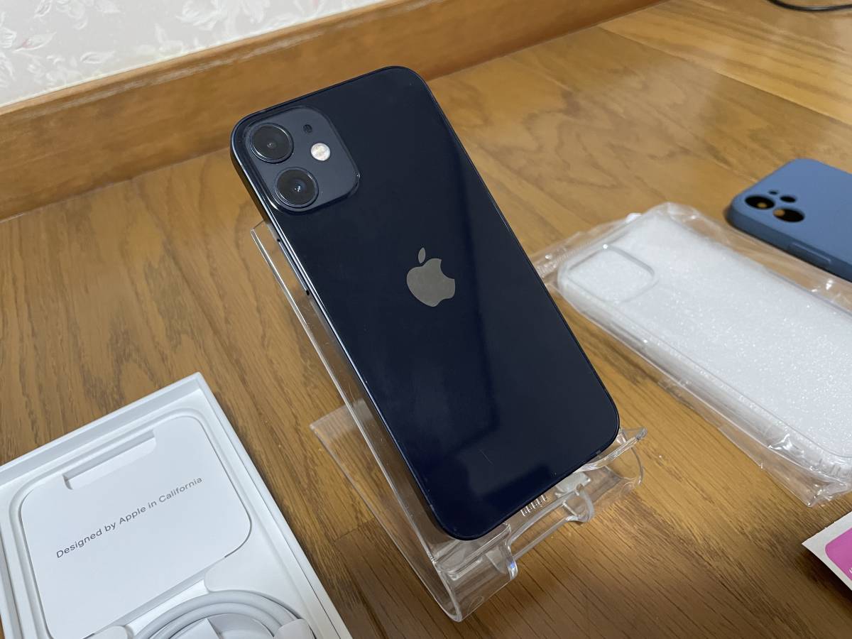 iPhone12mini 128GB 黒　中古　ケースおまけ_画像3