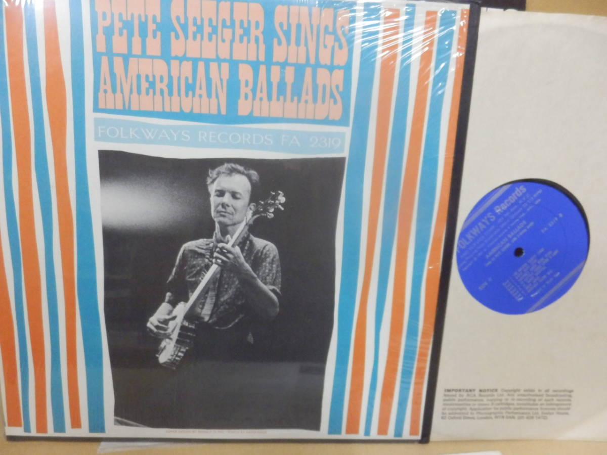 LP3枚;ピート・シーガー [American Favorite Ballads][Pete Seeger sings Amrican Ballads][greatest hits]の画像5