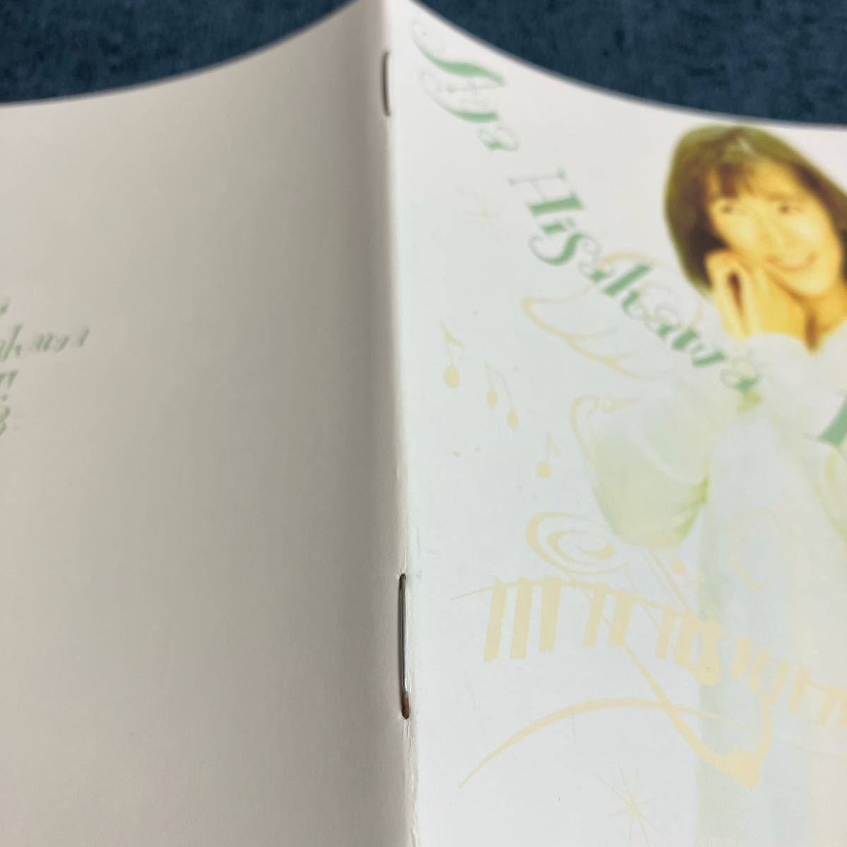 【盤質良好】「久川綾ライブ 1998」 帯付き 2枚組 紙ジャケット セル版 VPCG 84665~6 Aya Hisakawa Live 1998_画像7