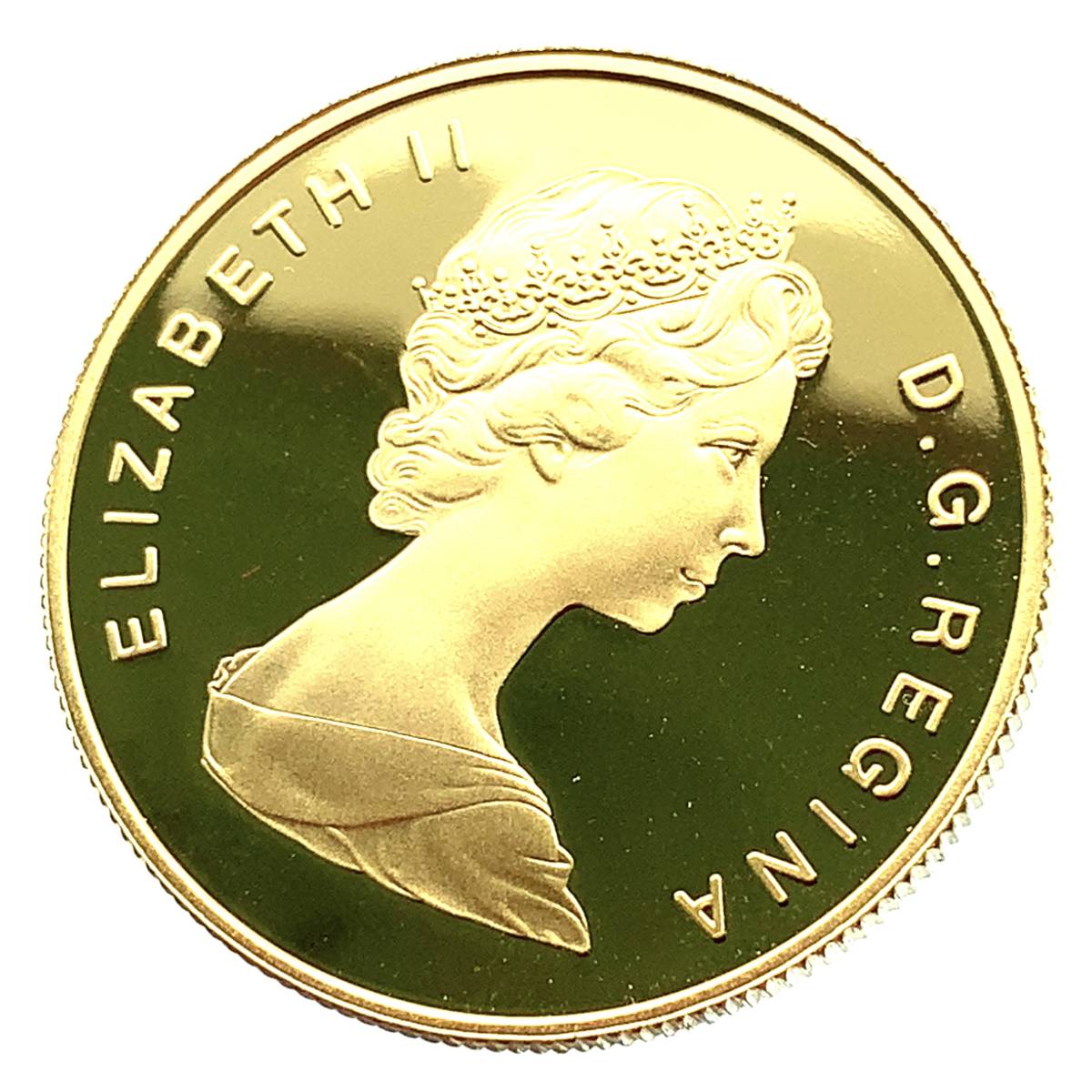 カナダ 100ドル金貨 1986年 17g K21.6 コレクション イエローゴールド _画像1
