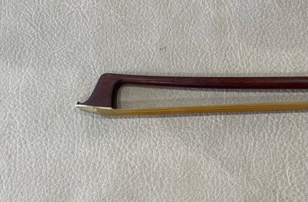 バイオリン弓 ドイツ製BAUSCH 4/4サイズ USED 毛替え済み 参考 バイオリン弓 ドイツ製BAUSCH 4/4サイズ USED 毛替え済み 参考