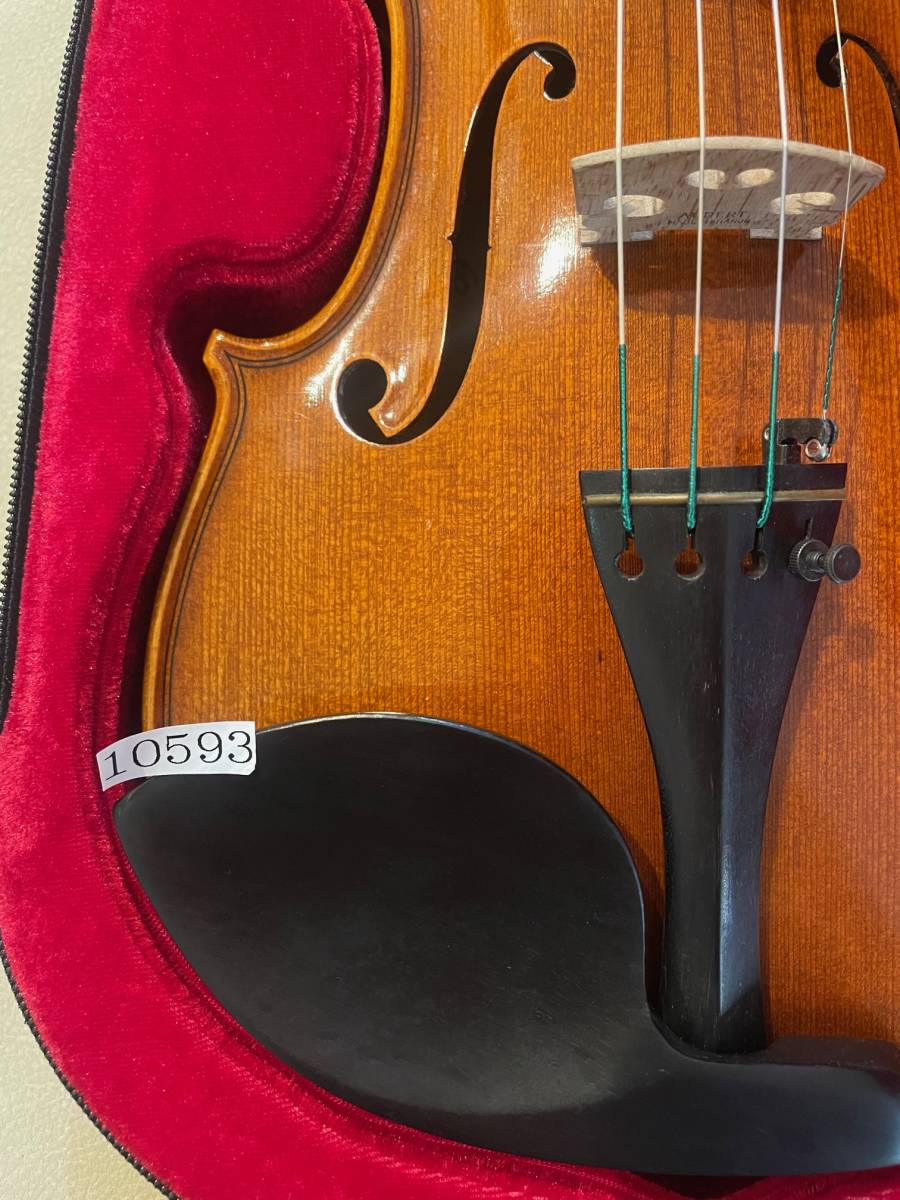 バイオリン セット価格約４５万円！ドイツ製Gerhard HoyerNo.60 4/4 2001年製　 完全整備済！新品弓・新品ケース付属！オークション限定価格
