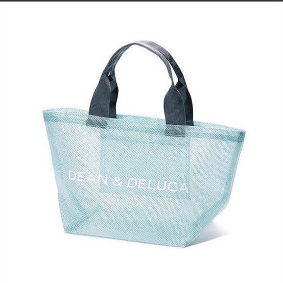 DEAN&DELUCA ディーン&デルーカ　メッシュ　トートバッグ ミント Ｓサイズ