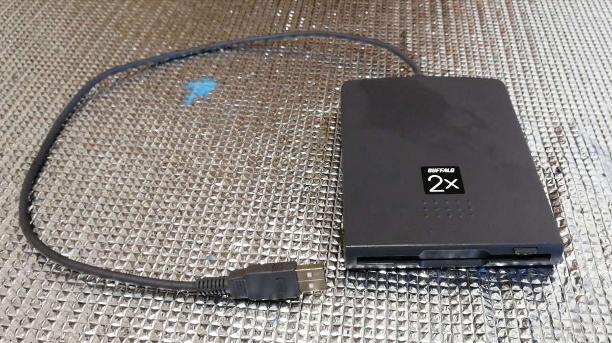 BUFFALO FD-2USB 3.5 дюймовый флоппи-дисковод 2 скоростей соответствует USB вне есть 