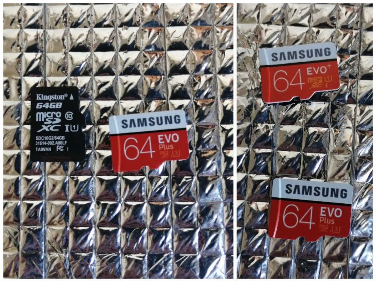 micro SD カード 64GB マイクロSD micro SD card SAMSUNG kingston_画像1