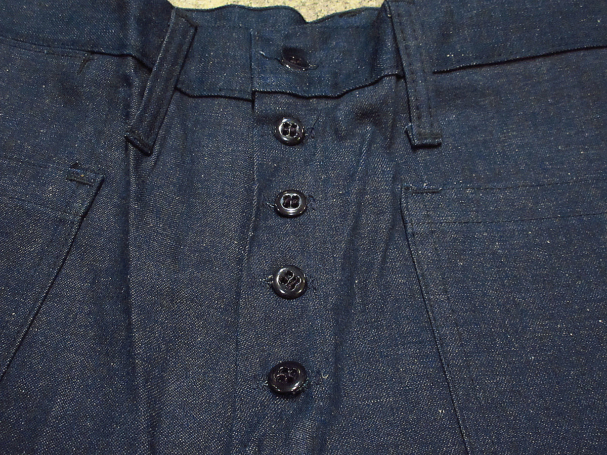  Vintage 60\'s70\'s*DEADSTOCK button fly Denim sailor pants inscription 29L*230720i6-m-pnt-jns-w31 dead stock flair jeans U.S.NAVY