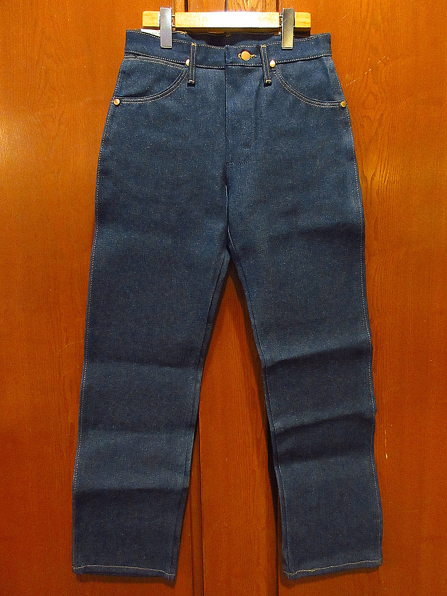 ビンテージ80's●DEADSTOCK Wrangler 13MWZ表記W29 L30●230727i7-m-pnt-jns-w29デッドストックラングラーデニムジーンズストレートUSA製_画像2