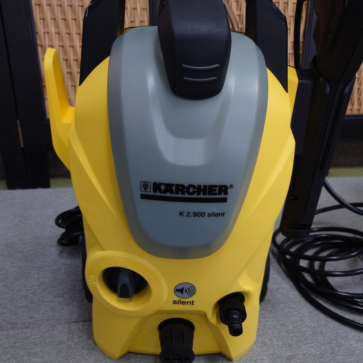 ☆KARCHER ケルヒャー ベランダクリーナー 高圧洗浄機 K2.900 サイレント デッキクリーナー PS20_画像2