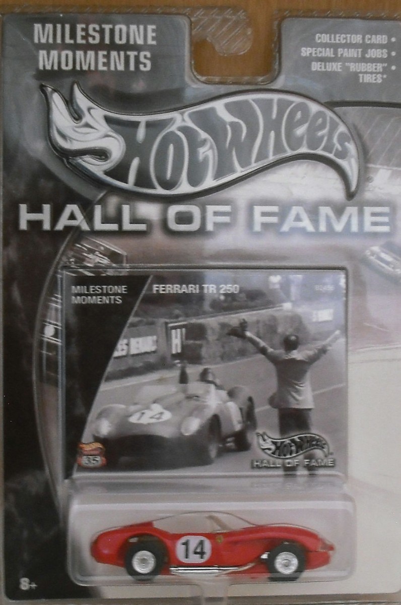 フェラーリ FERRARI TR 250 HALL OF FAME リアルライダー 1/64 レア