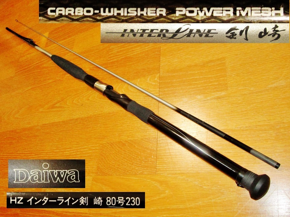 ★必見！美品！MAX120号！DaiwaダイワCW PM HZ ILインターライン剣崎80-230 パッケージ付 ワラサ 大鯛 ヒラマサに！の画像2