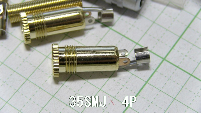 管理番号＝3D252　　自作用φ3.5mm　ステレオミニジャック　35SMJ　4個セット_画像5