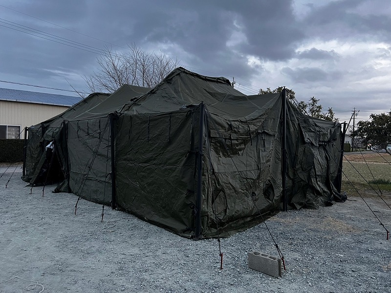 SALE【米軍放出品】シェルター 大型テント ミリタリー 指揮所 SALE【米軍放出品】シェルター 大型テント ミリタリー 指揮所