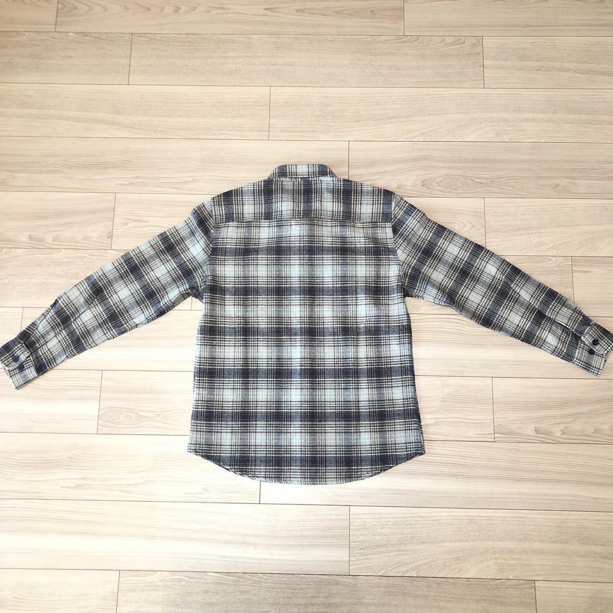 Brixton Bowery L/S Flannel Shirt  Twilight Blue S ネルシャツ