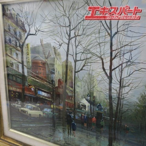 橋本敏雄 パリ モンマルトル 油彩 8号 1985年作 平塚店 橋本敏雄 パリ モンマルトル 油彩 8号 1985年作 平塚店