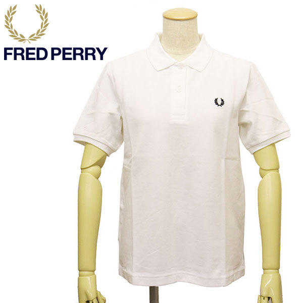 FRED PERRY (フレッドペリー) G6000 PLAIN FRED PERRY SHIRT レディース プレーン シャツ FP519 200WHITE 12