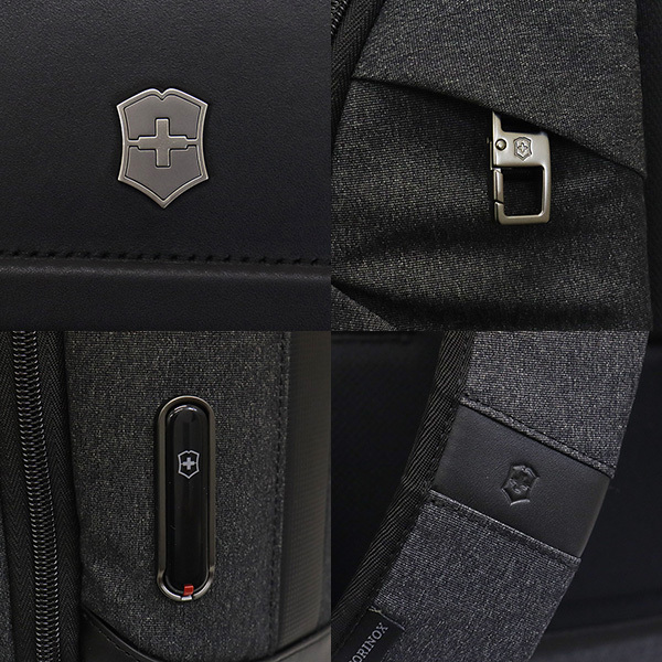 VICTORINOX (ビクトリノックス) Architecture Urban2 アーキテクチャー アーバン2 シティ バックパック VX089 611955 グレー/ブラック_victorinox