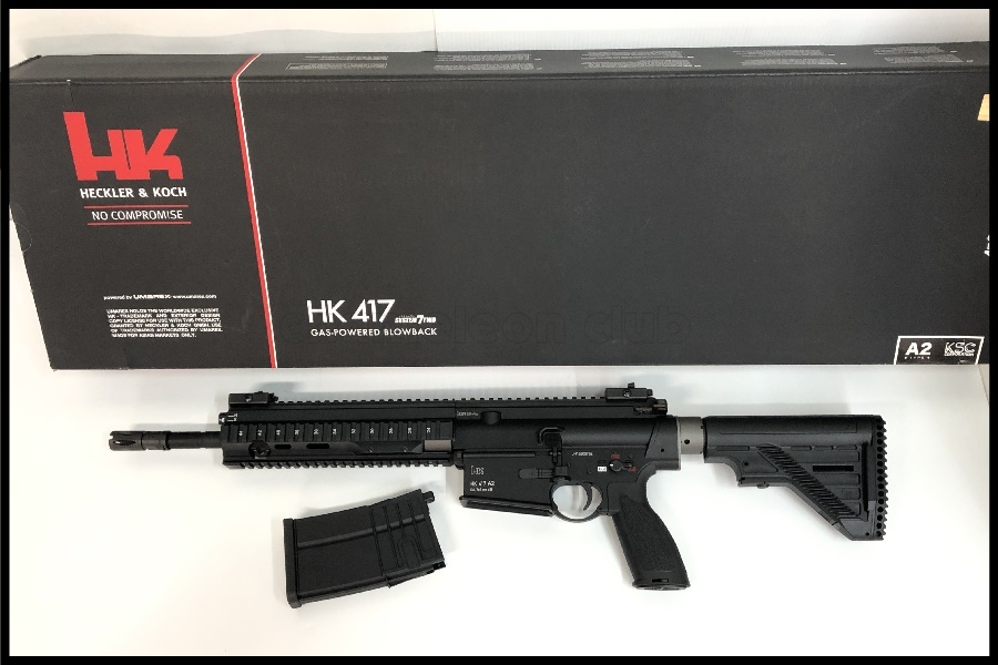 東京)KSC HK417A2 ガスブローバック システム7