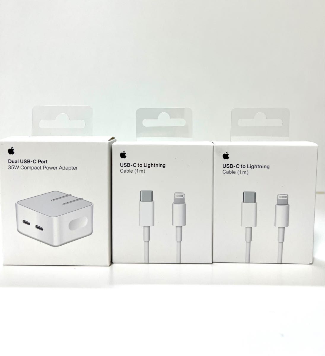 未開封 Apple純正 デュアルUSB-Cポート搭載35Wコンパクト電源アダプタ