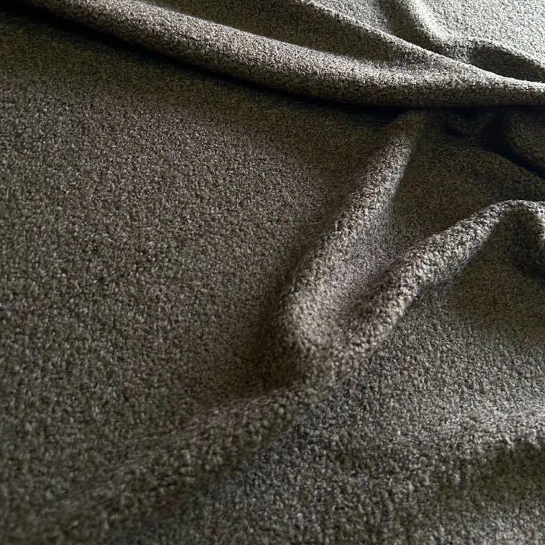  cloth person club cloth * cloth baby boa dark brown 125cm width ×50cm