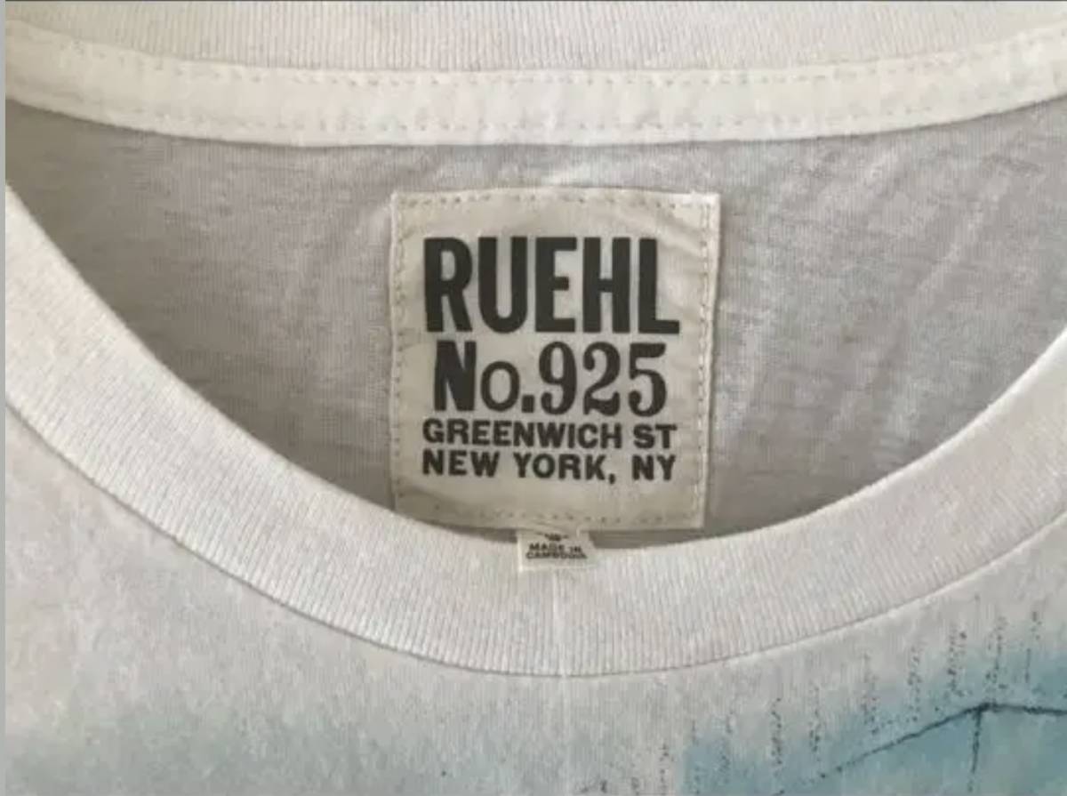 未使用 RUEHL ルールNo.925 Tシャツ Sサイズ ロゴ アバクロ姉妹ブランド ギリーヒックス ホリスター アバクロンビー&フィッチ