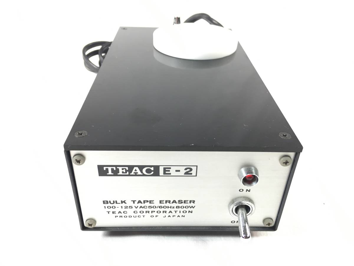 TEAC BULK TAPE ERASER E-2 ティアック　バルク　テープ　イレイサー