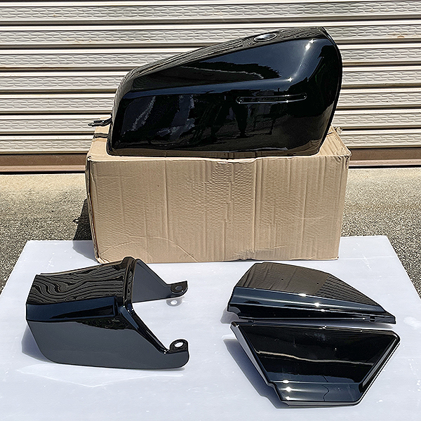 Z400FX外装セット ブラック 中古 リプロ品(カワサキ用)|売買された