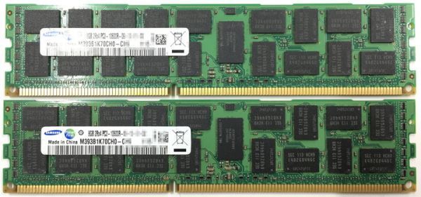 【8G×12枚組】SAMSUNG PC3-10600R 2R×4 ECC Registered 中古メモリー サーバー用 DDR3 即決 動作保証【送料無料】_画像2