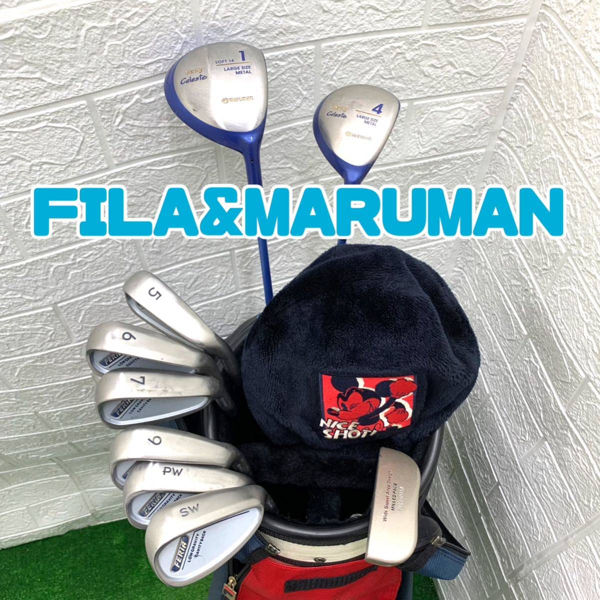 ◆FILA&MARUMANレディースゴルフセット◆