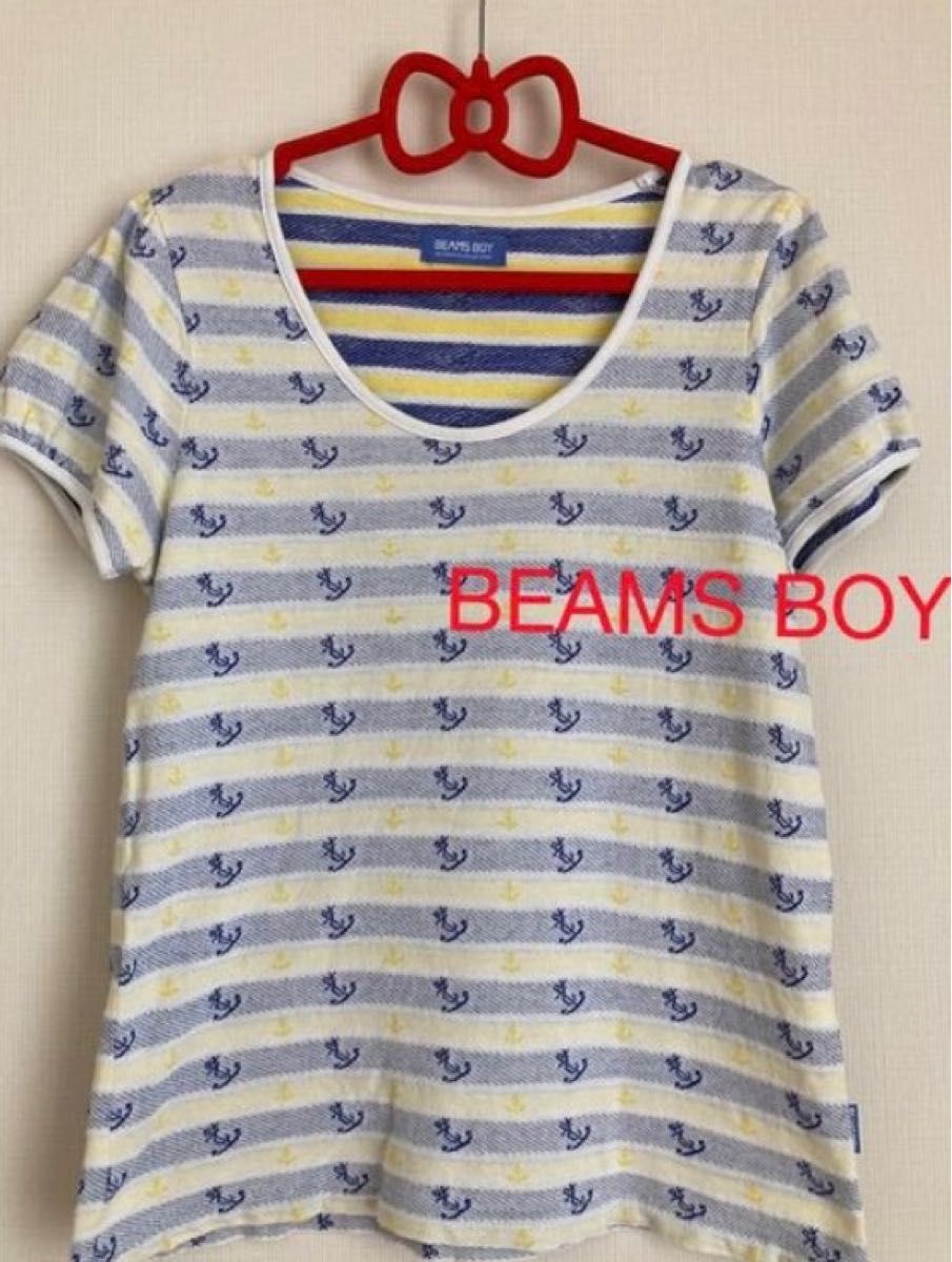 BEAMS BOY  Tシャツトップス　ブラウス夏服半袖Mサイズ