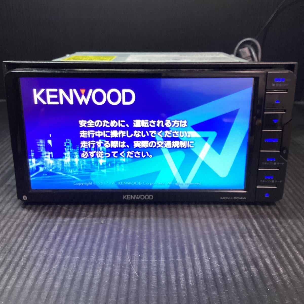 720MS 即決！KENWOOD ケンウッド MDV-L504W 彩速ナビ フルセグ