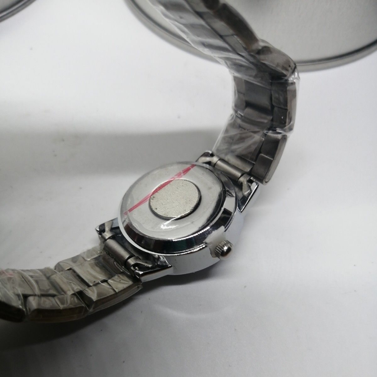 【未使用】ゲルマニウム レディース 腕時計 GERMANIUM HEALTH WATCH 日本ロイヤルジュエリー 電池切れ  