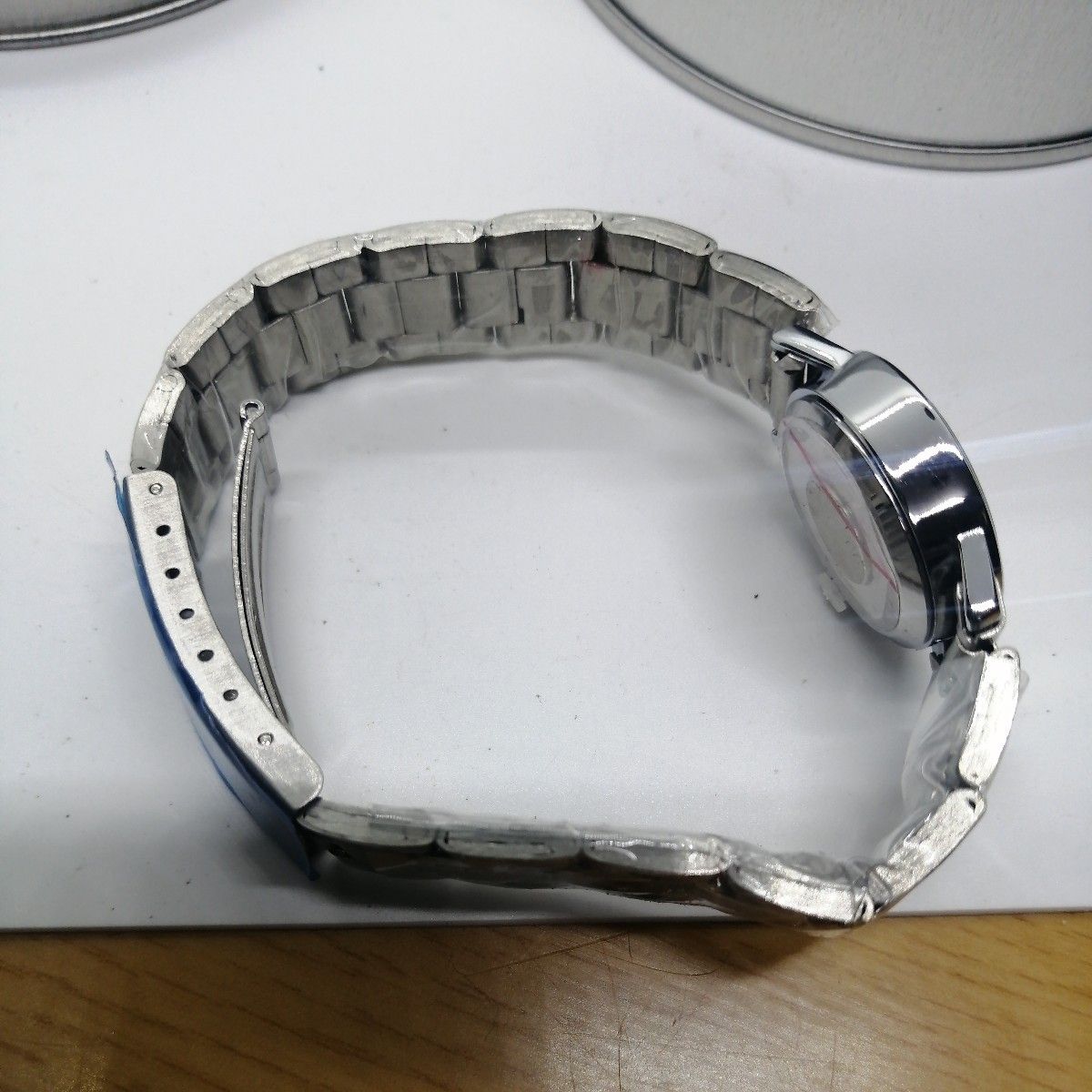 【未使用】ゲルマニウム レディース 腕時計 GERMANIUM HEALTH WATCH 日本ロイヤルジュエリー 電池切れ  