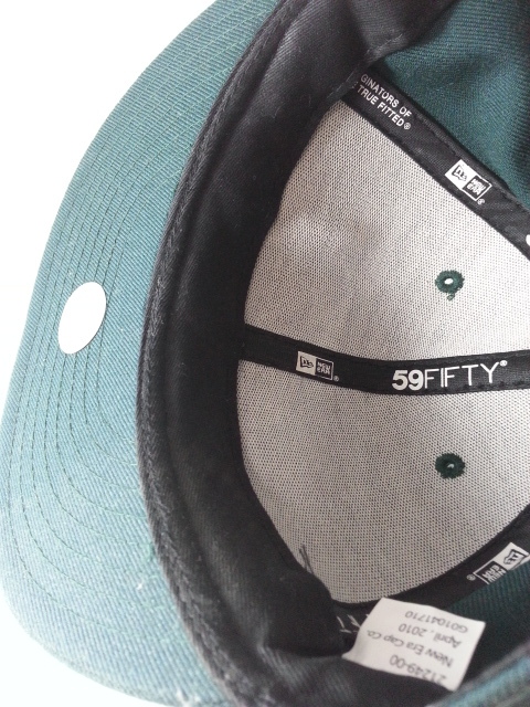 NEWERA STUSSY キャップ 59FIFTY 深緑 7 8/3 帽子_画像10