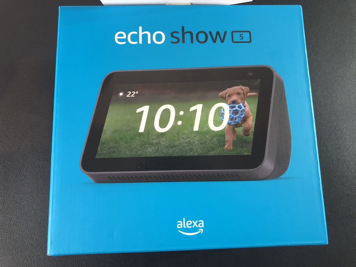 サンドスト Amazon echo show 5 - サンドストーン(白色系)の通販 by
