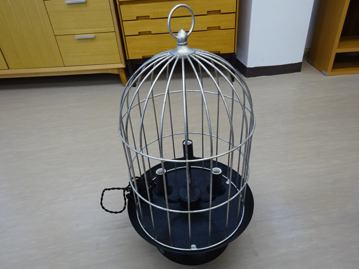 45 鳥かご照明 アンティーク リビング 中古 家具 寝室 ライト 45 鳥かご照明 アンティーク リビング 中古 家具 寝室 ライト