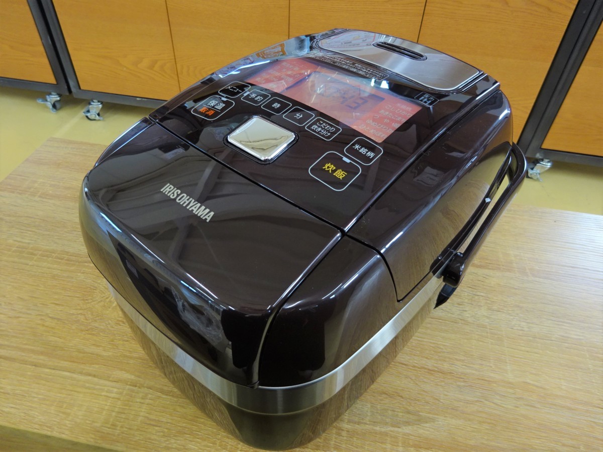 R220 新品 アイリスオーヤマ　炊飯器　圧力IHジャー　RC-PH30-T　2020年　一人暮らし　引っ越し リサイクルR 宇都宮 中古 現物確認できます_画像1