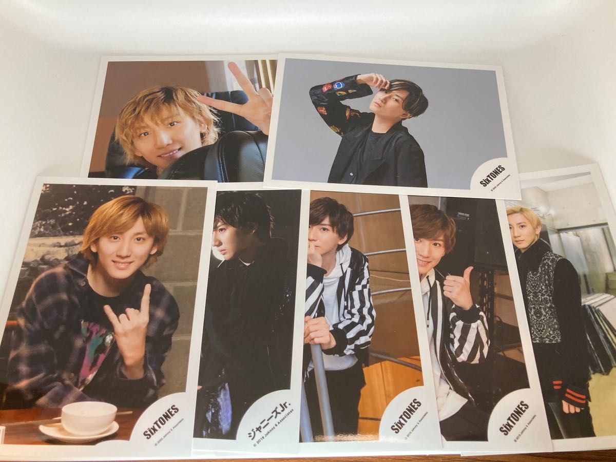 SixTONES 京本大我 公式写真 7枚セット