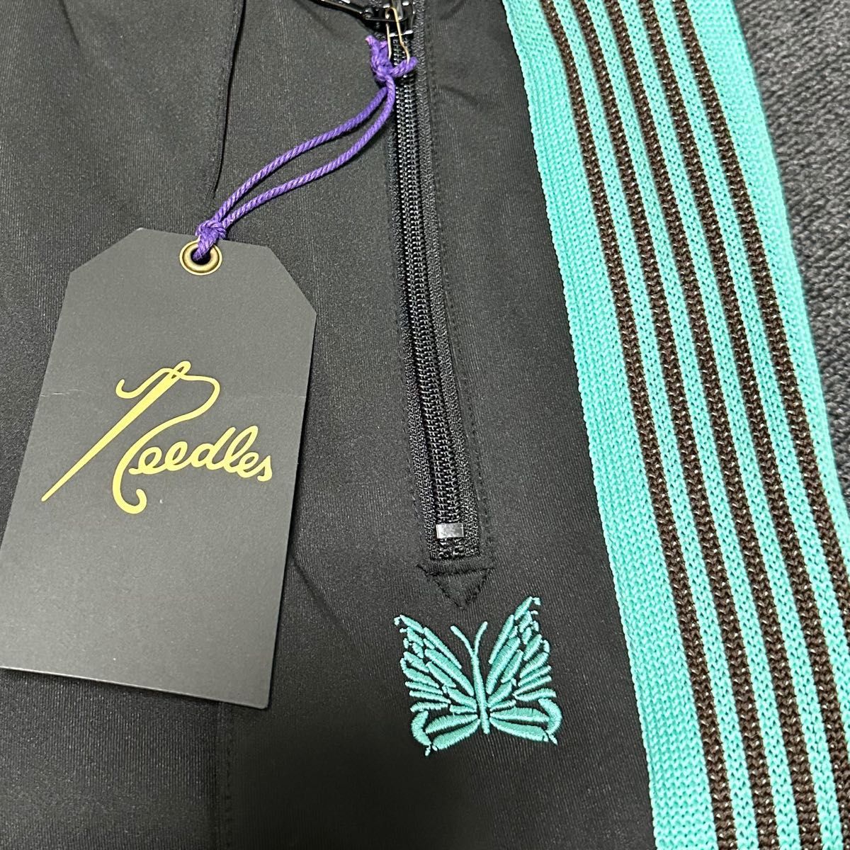 needles トラックパンツ ブラック ミントグリーン S|Yahoo needles トラックパンツ ブラック ミントグリーン S|Yahoo