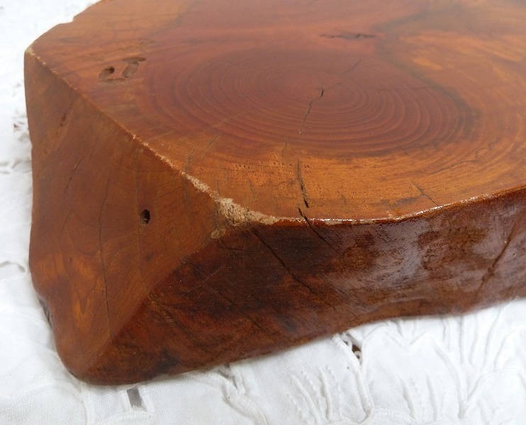 (☆BM)木製 天然木 一枚板 100×52㎝ 11kg 置物 オブジェ 素材 DIYに♪パーテーション/間仕切り/天板/衝立/材料_画像7