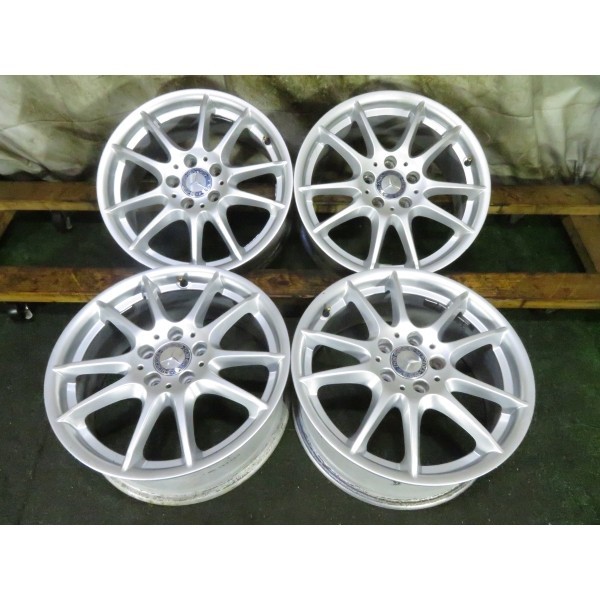 ベンツ W169 Aクラス 純正 17x7J 5H 112 +49 Φ66~67 4本/札幌市手渡し可/中古純正アルミホイール D_88
