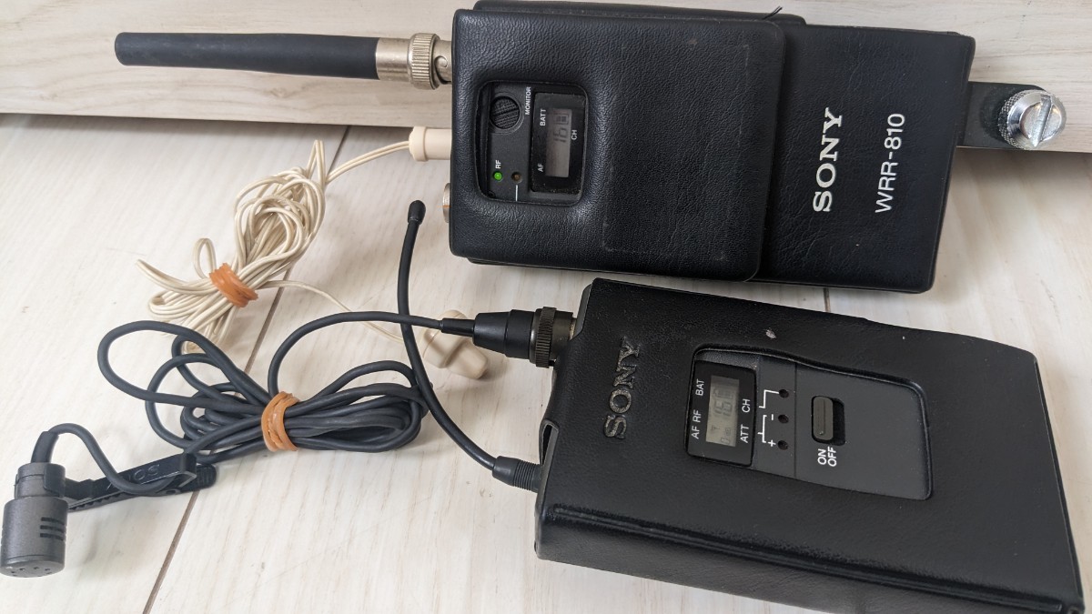 Bibian 比比昂- SONYワイヤレスピンマイクWRR-810 & WRT-820 Bibian 比比昂- SONYワイヤレスピンマイクWRR-810 & WRT-820