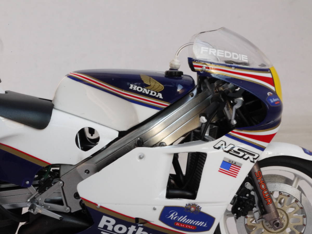  Tamiya 1/12 Honda NSR500 WGP 86( Spencer ) final product 