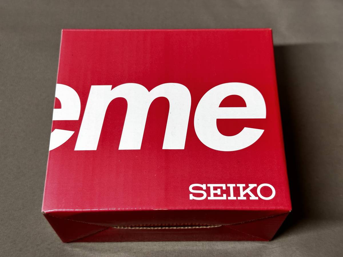 激安超安値 セイコー シュプリーム RED CLOCK MARATHON SEIKO Supreme