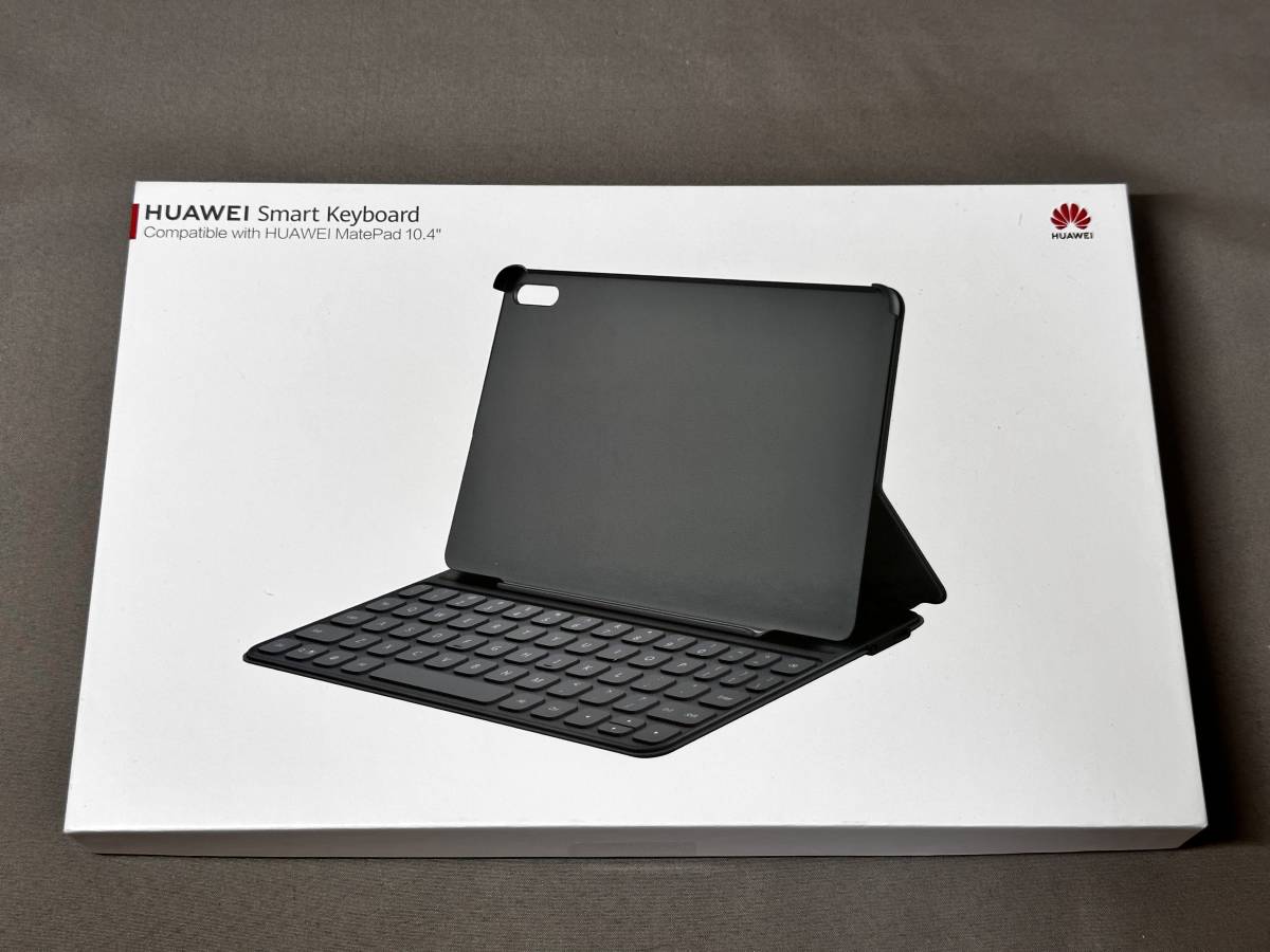 未開封品/HUAWEI Smart Keyboard (For MatePad 10.4) 純正 タブレット用キーボード ダークグレー_画像1