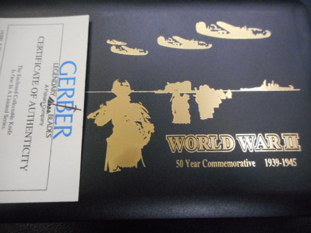 ナイフ 折り畳み ガーバー GERBER WORLD WAR2 50YEAR ナイフ 折り畳み ガーバー GERBER WORLD WAR2 50YEAR