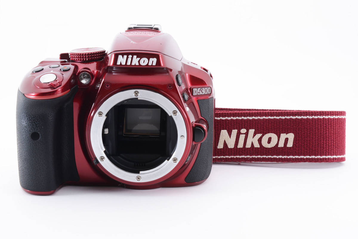 最大10%OFFクーポン ニコン Nikon D5300 ストラップ付 デジタル一眼