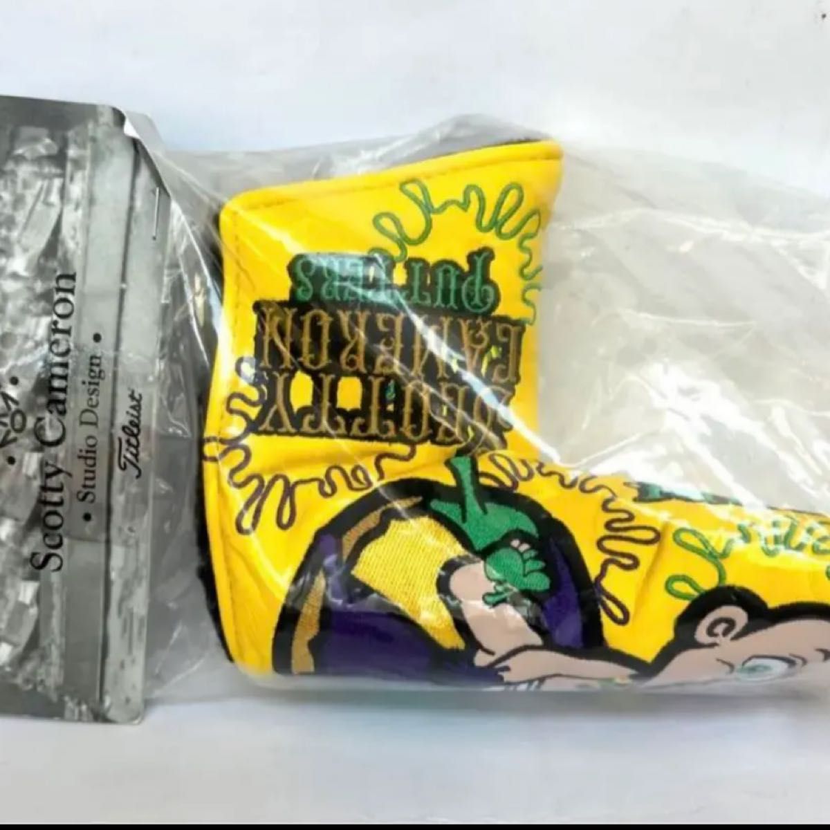 新品未使用 スコッティキャメロン 2023 限定カバー Mardi Gras King Cake Baby ハードカバー パター