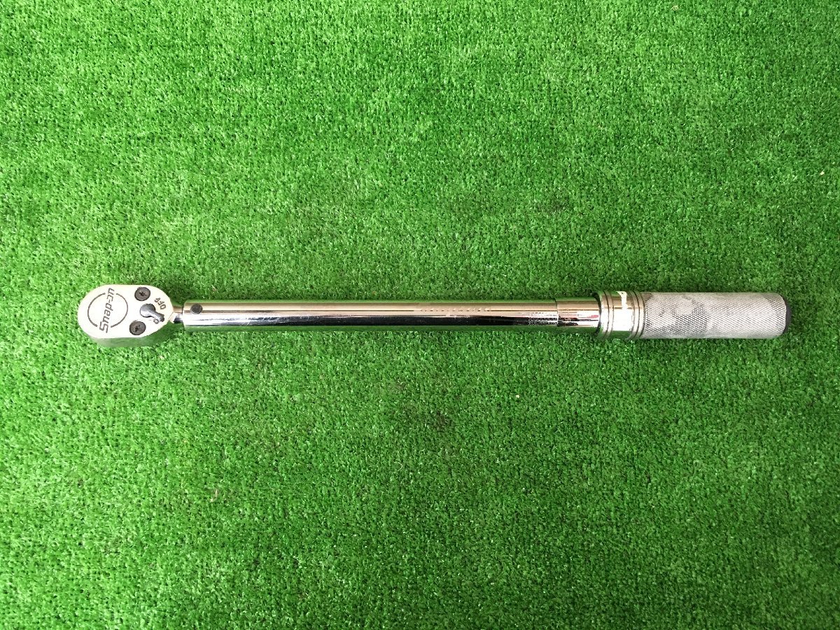 [ secondhand goods ] Snap-on Snap-on US standard torque wrench QD3R2500A range 500 -inch pound -2,500 -inch ITGBEBC43CZO 902-T2511